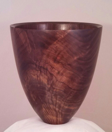 Walnut Vase